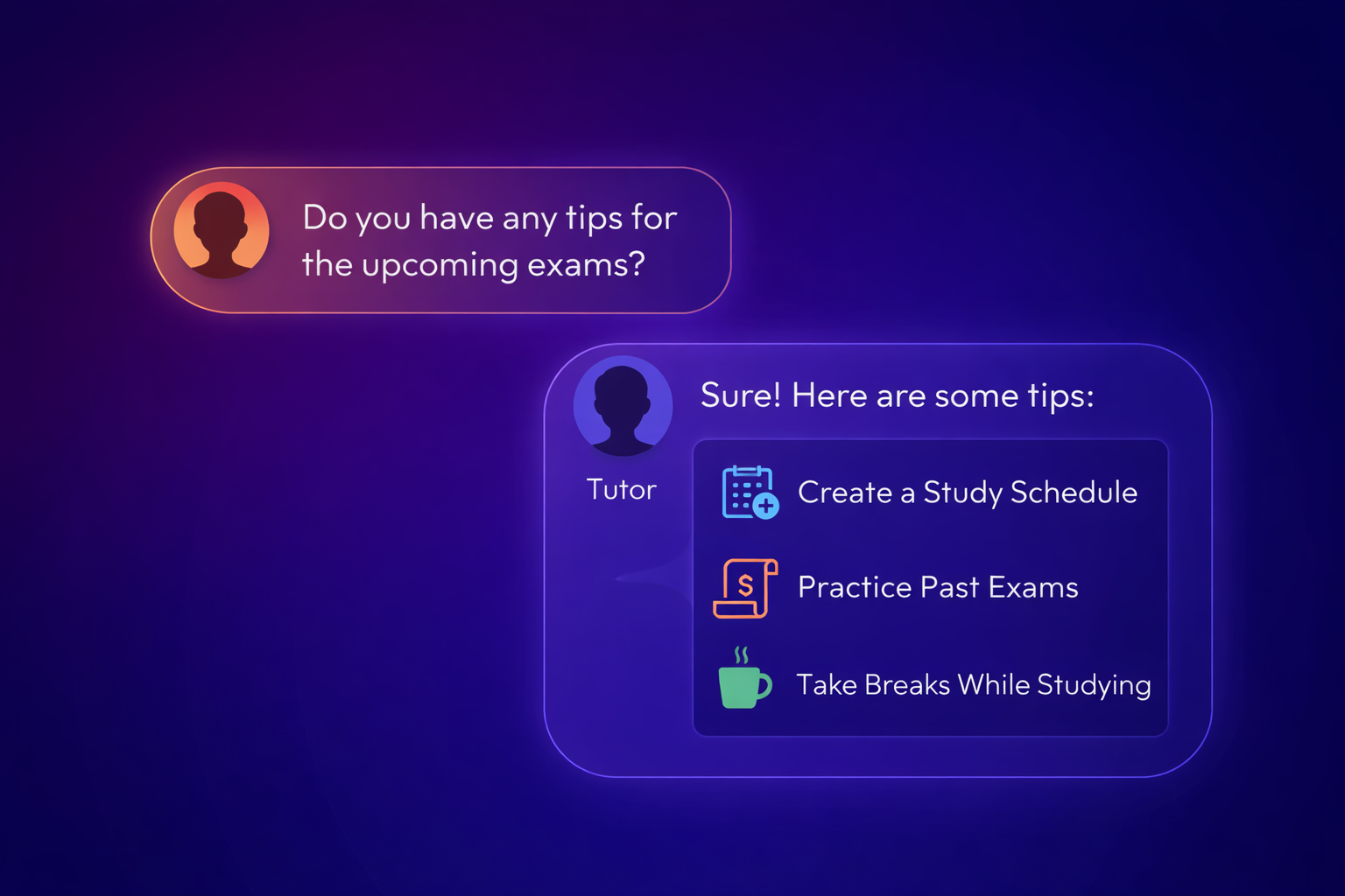 Ask questions anytime with Atox support